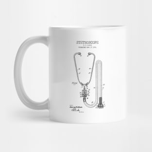 STETHOSCOPE patent Mug